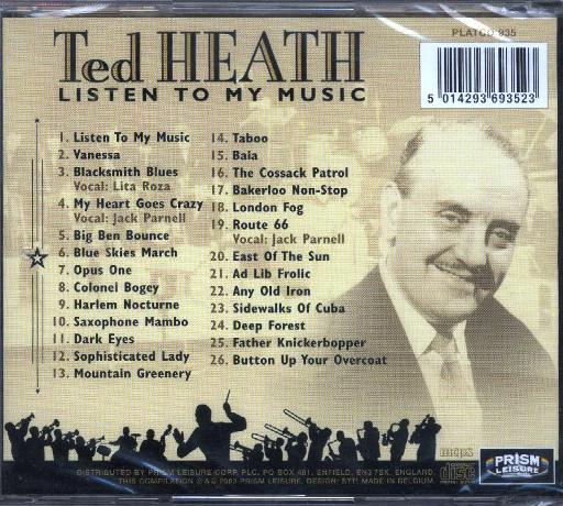 Ted Heath - Listen To My Music - Click Image to Close